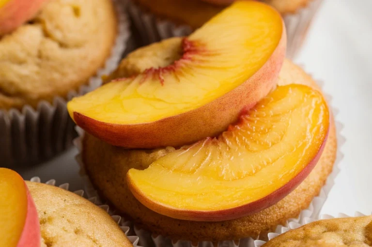 Peach Muffins - Featured Image