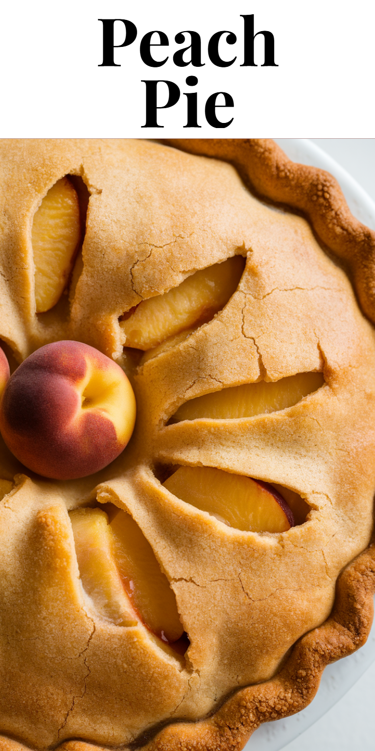 Peach Pie Pinterest Pin
