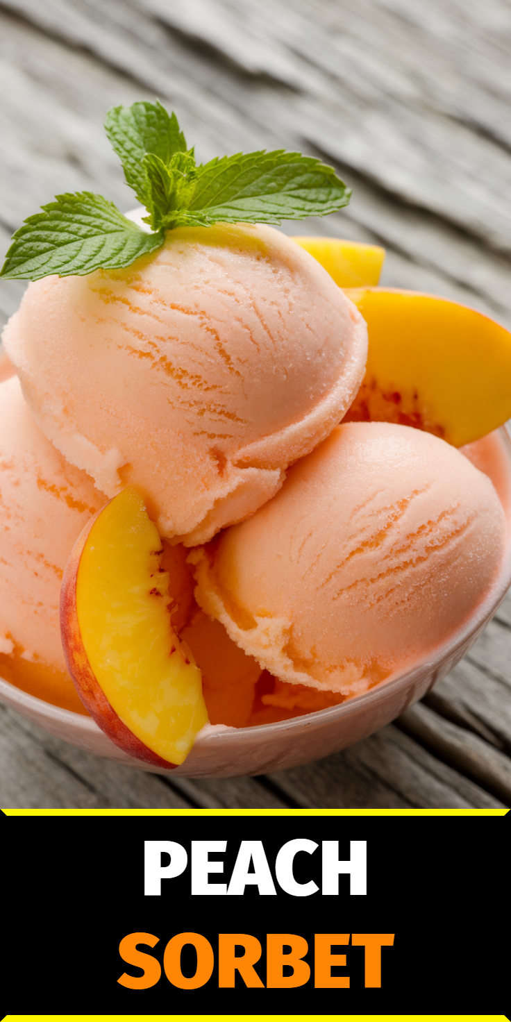 Peach Sorbet Pinterest Pin