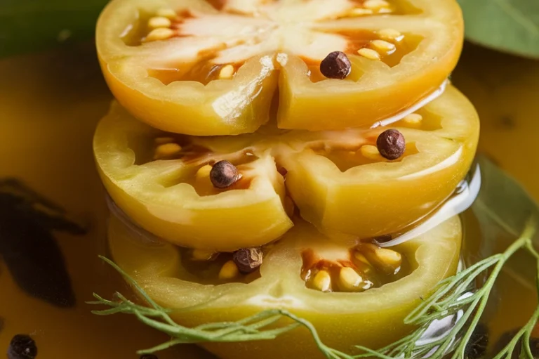 Pickled Green Tomatoes - Featured Image