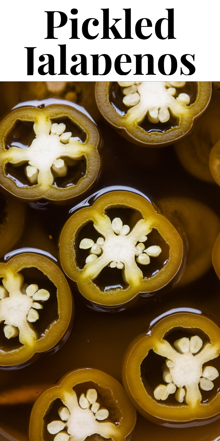 Pickled Jalapenos Pinterest Pin