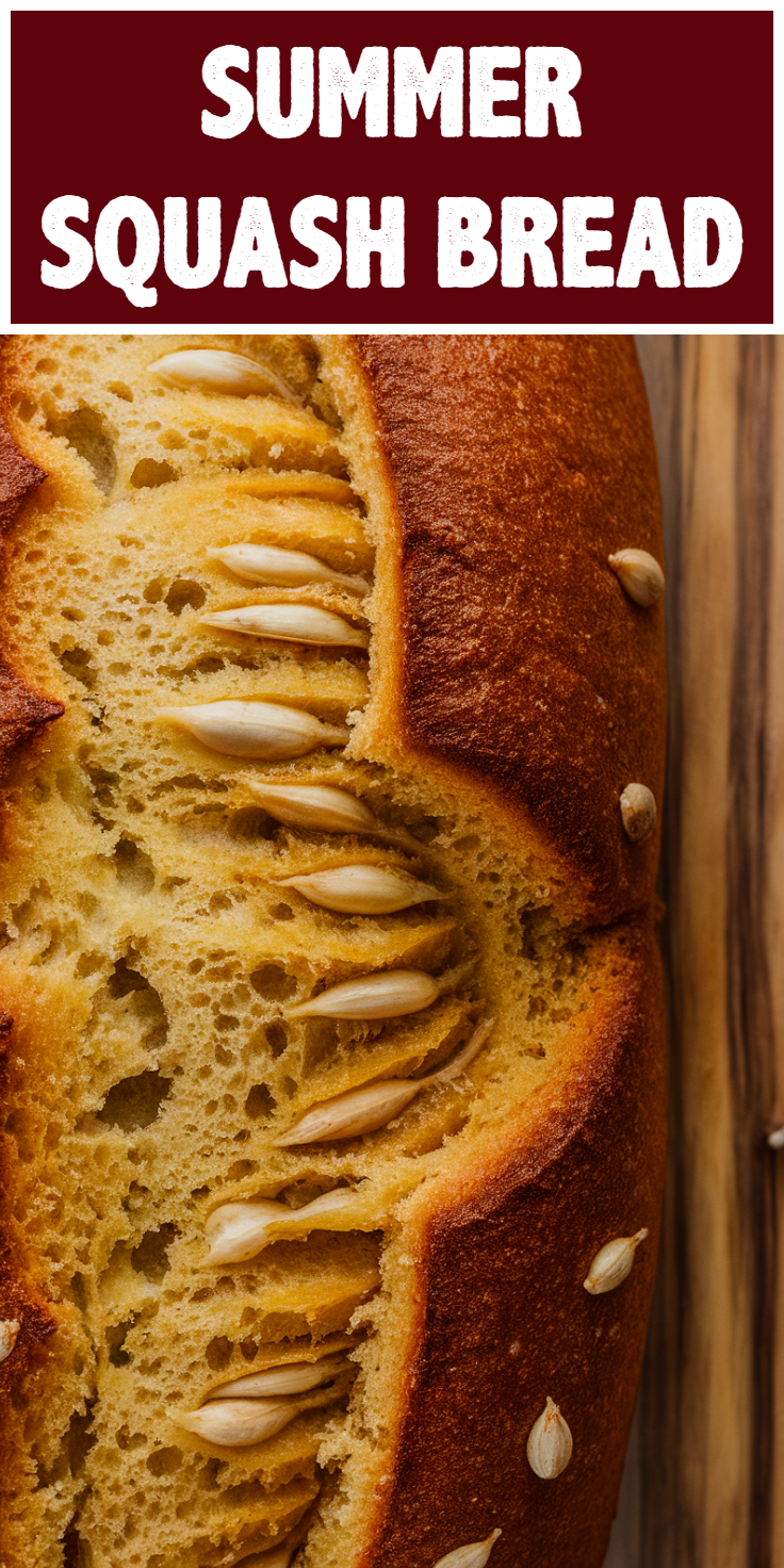Summer Squash Bread Pinterest Pin