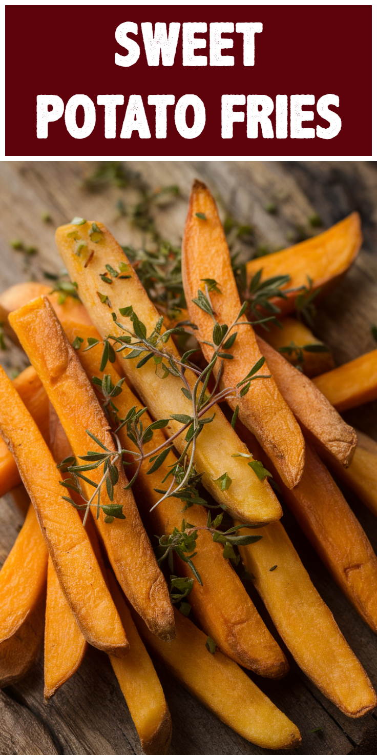 Sweet Potato Fries Pinterest Pin