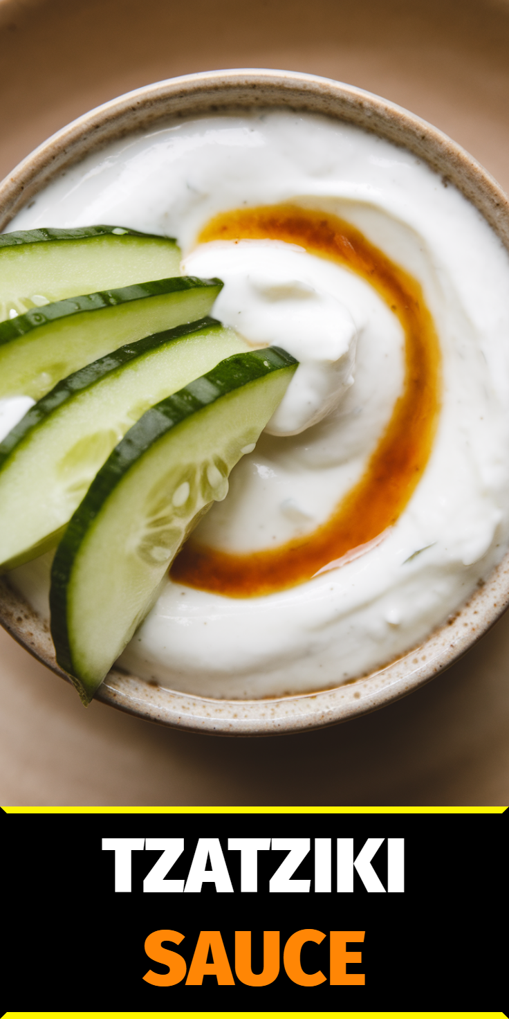 Tzatziki Sauce Pinterest Pin