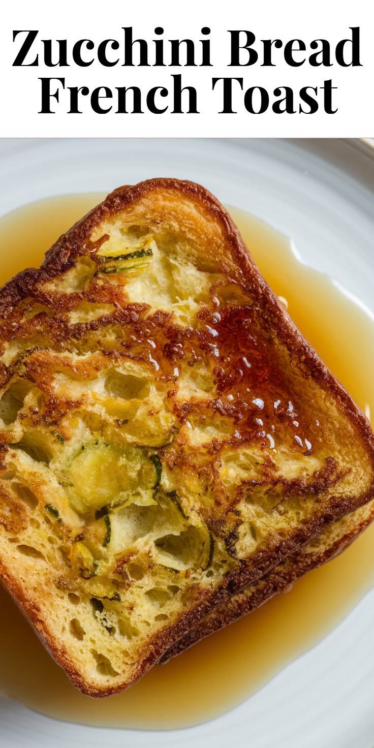 Zucchini Bread French Toast Pinterest Pin