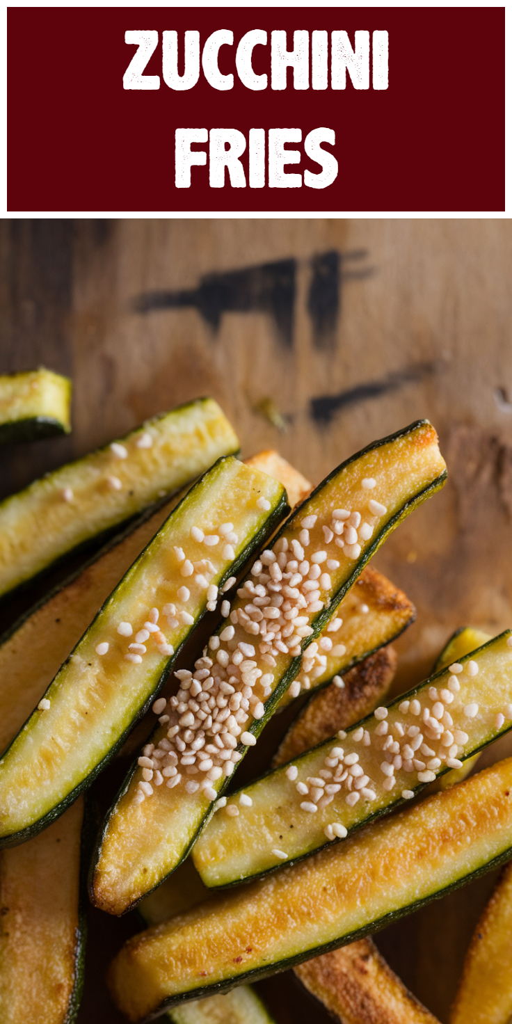 Zucchini Fries Pinterest Pin