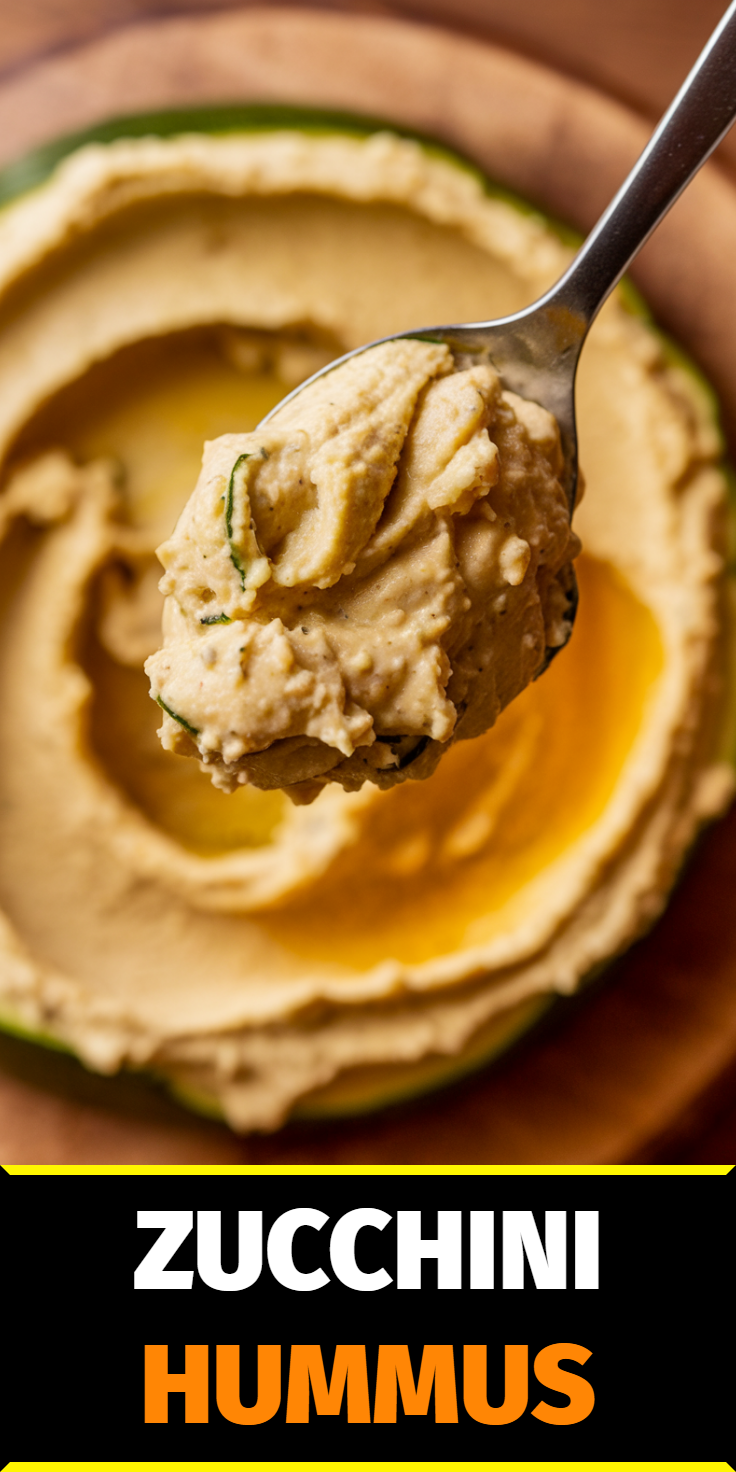 Zucchini Hummus Pinterest Pin