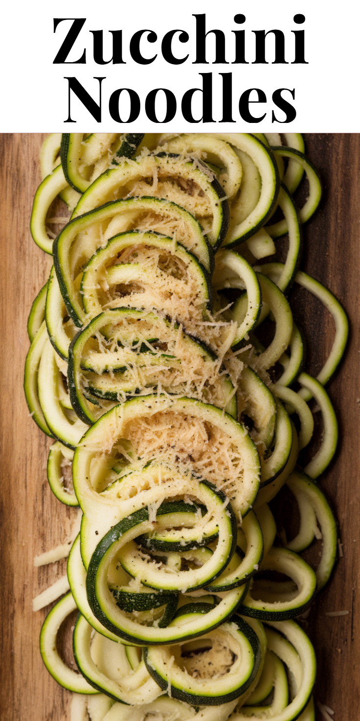 Zucchini Noodles Pinterest Pin