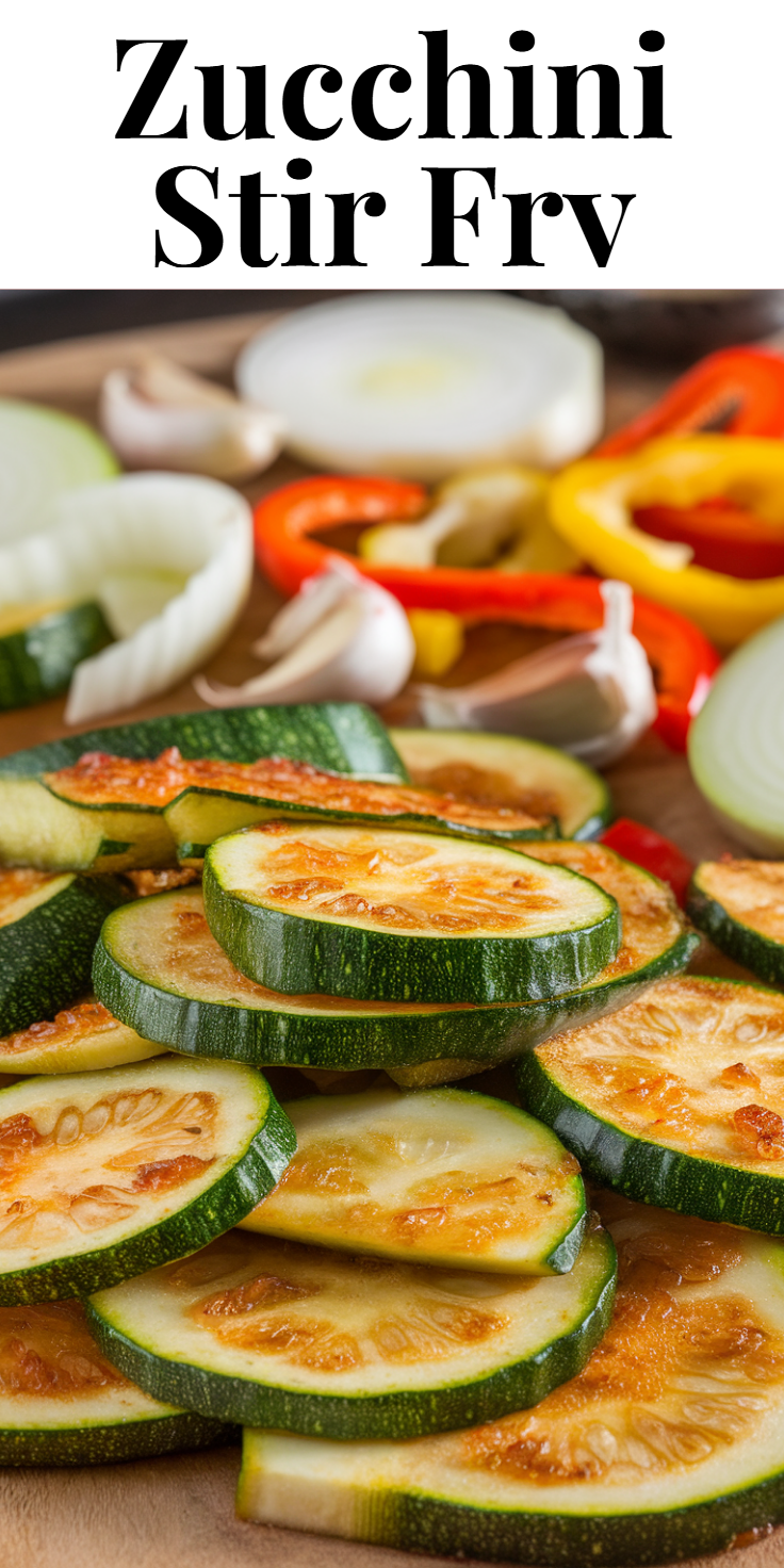 Zucchini Stir Fry Pinterest Pin