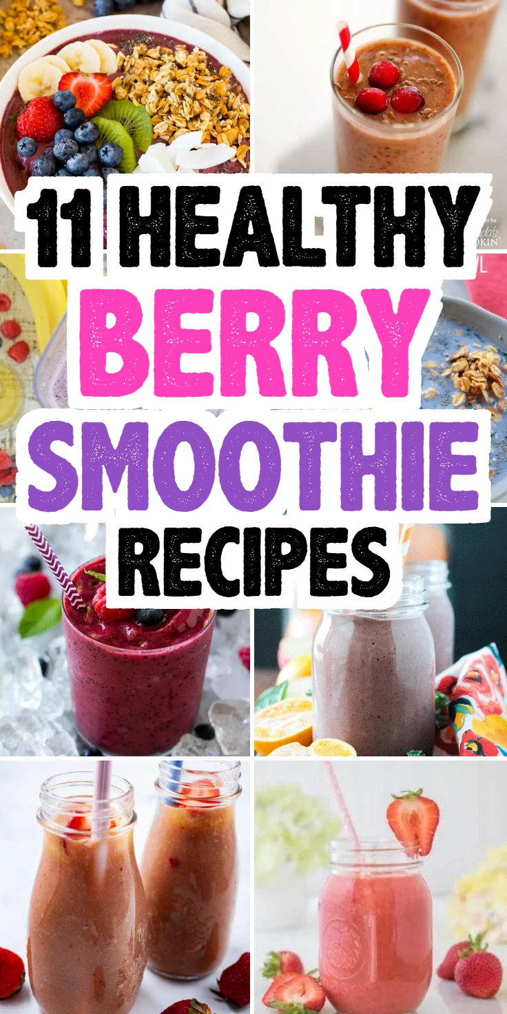 Healthy Berry Smoothie Recipes