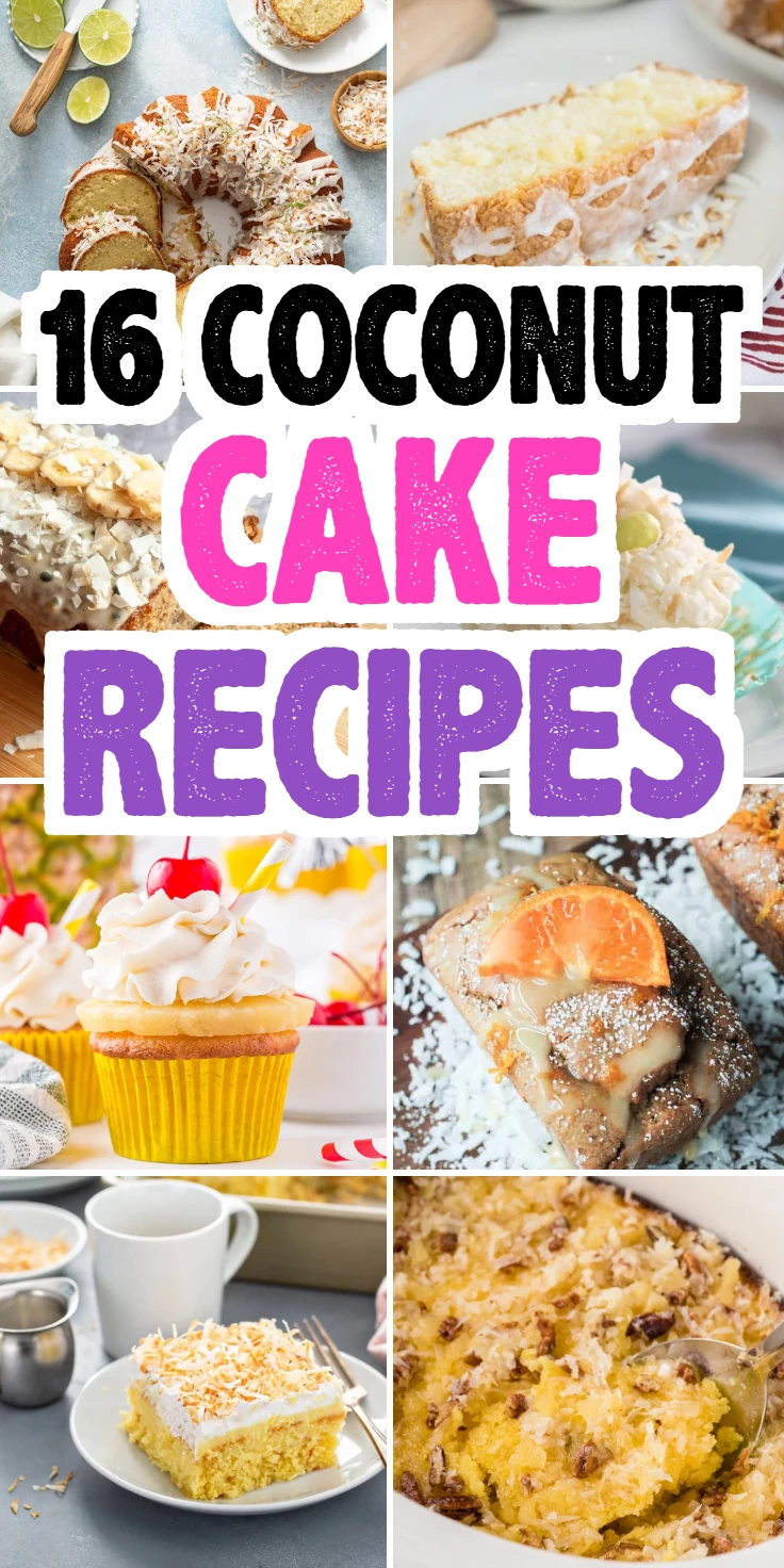 Coconut cake recipes