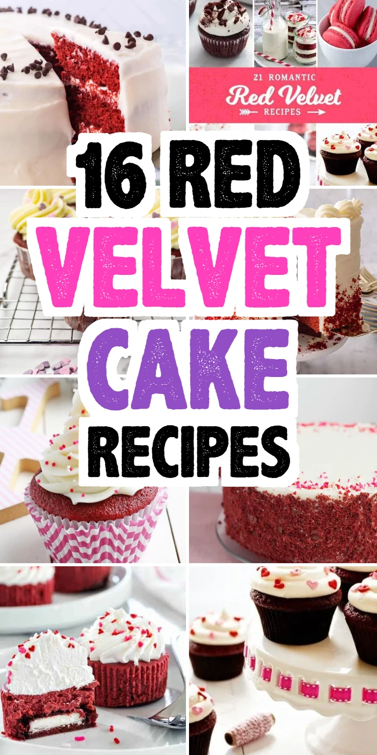 Red velvet cake recipes