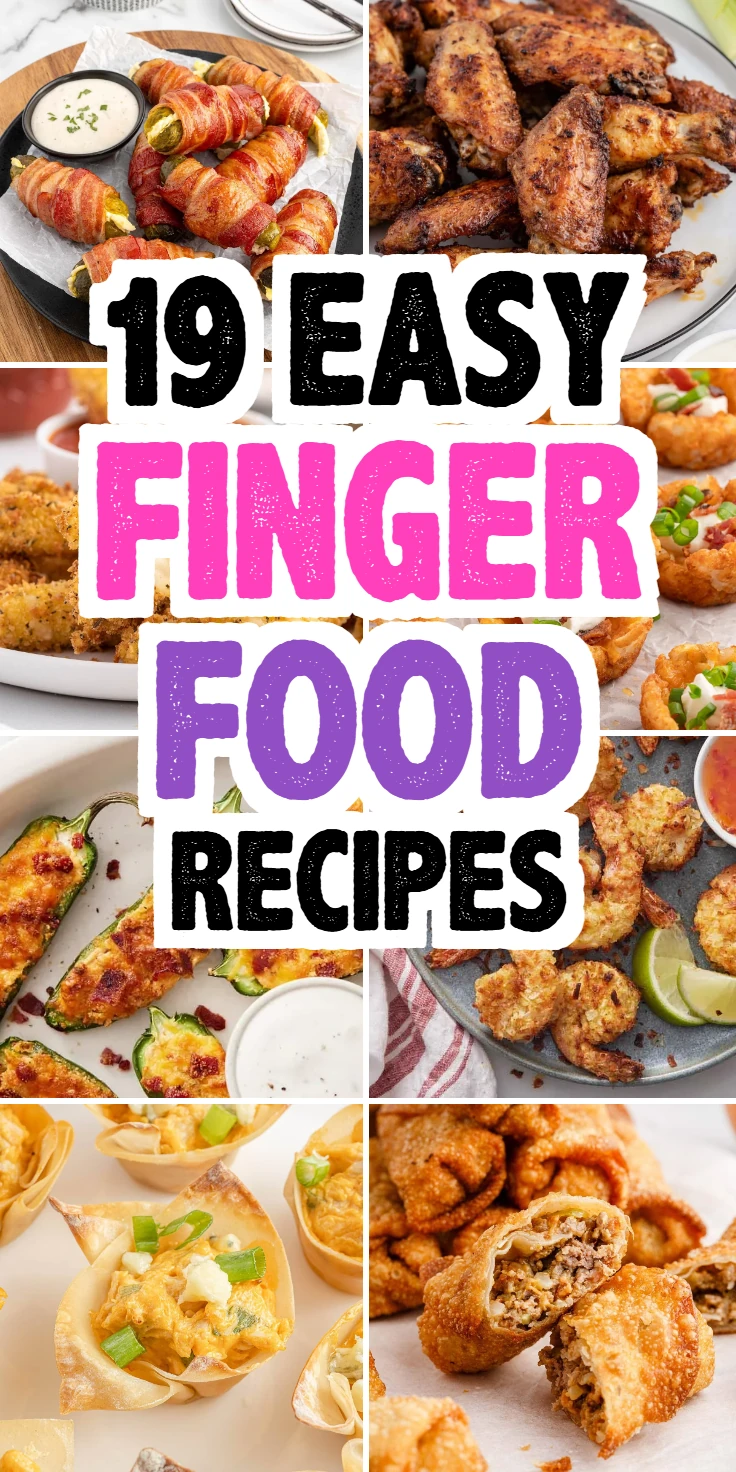 Easy finger food recipes
