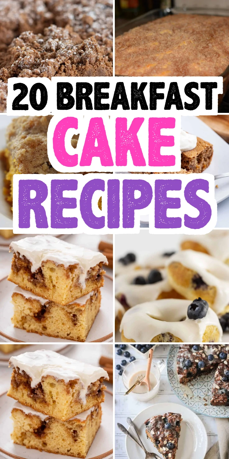 Breakfast cake recipes