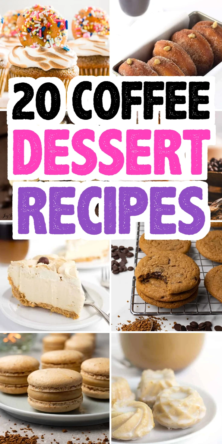 Coffee dessert recipes
