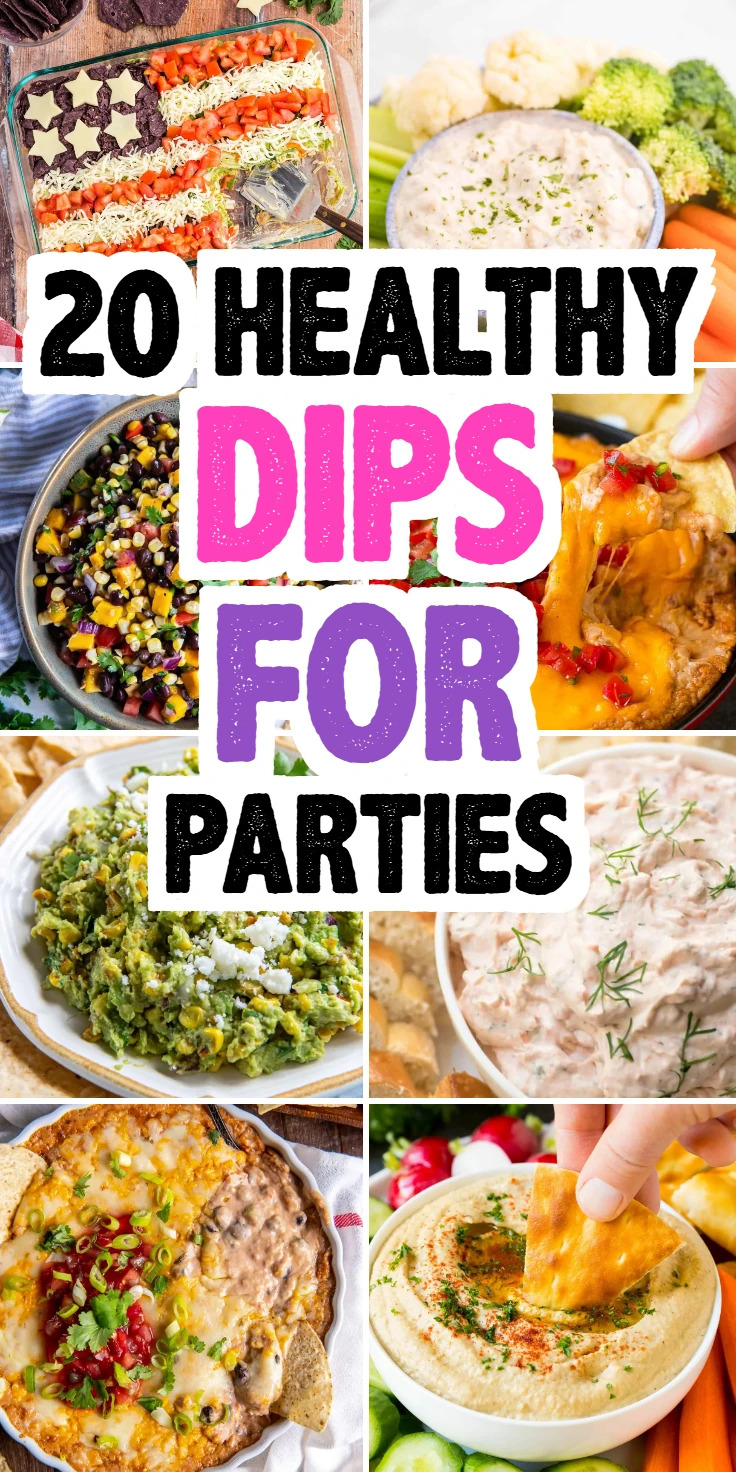 Healthy Dips for Parties