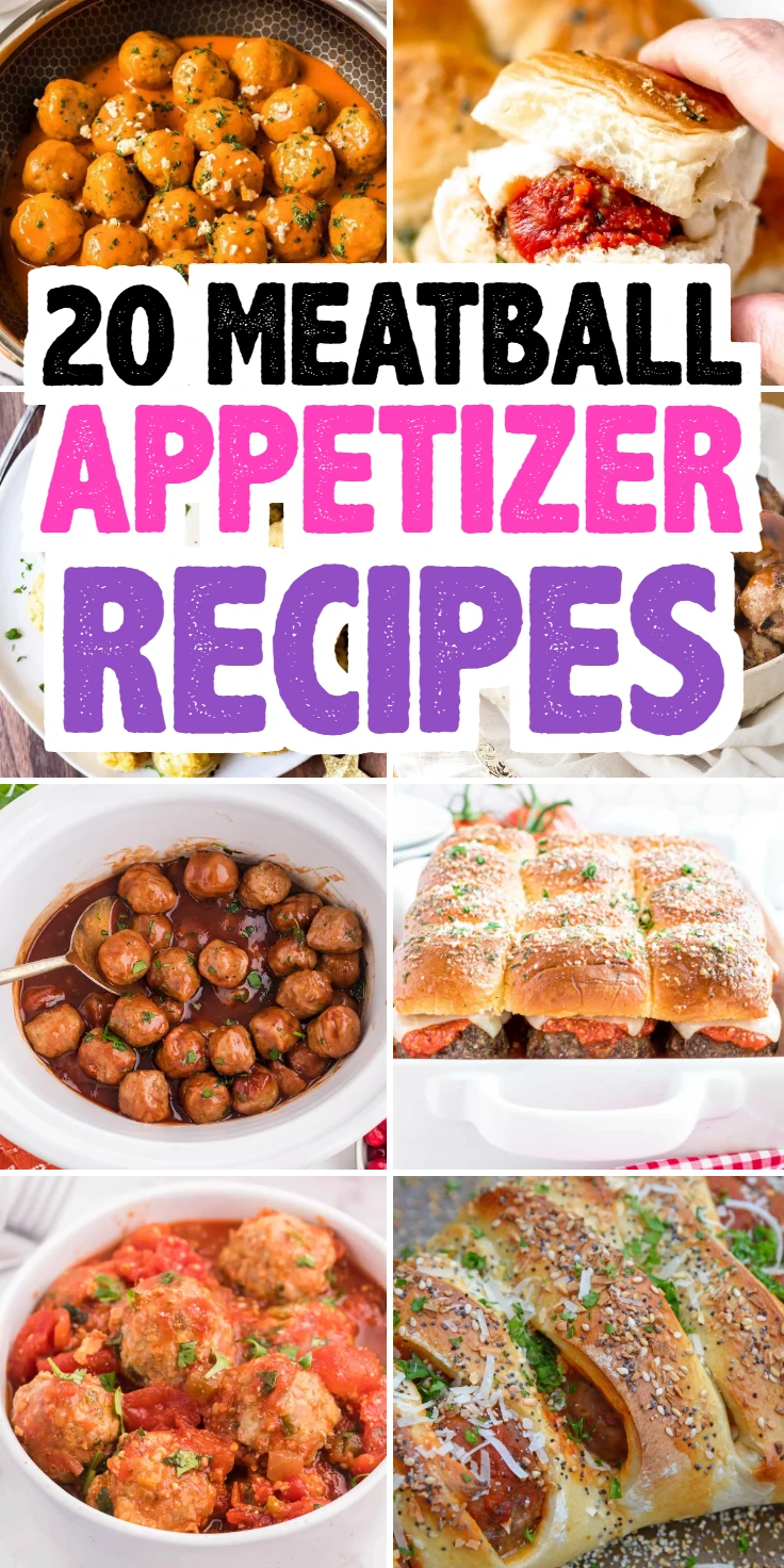 Meatball appetizer recipes