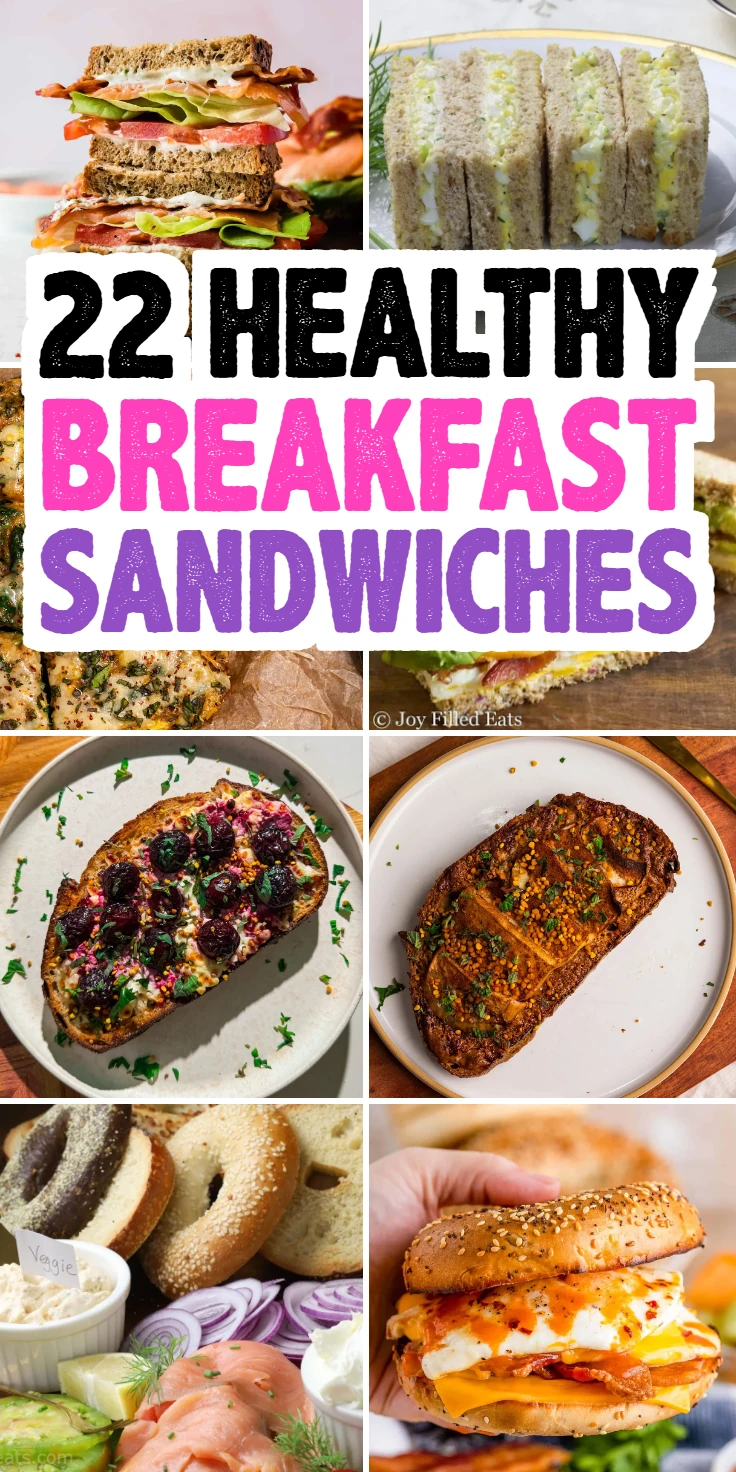 Healthy Breakfast Sandwiches