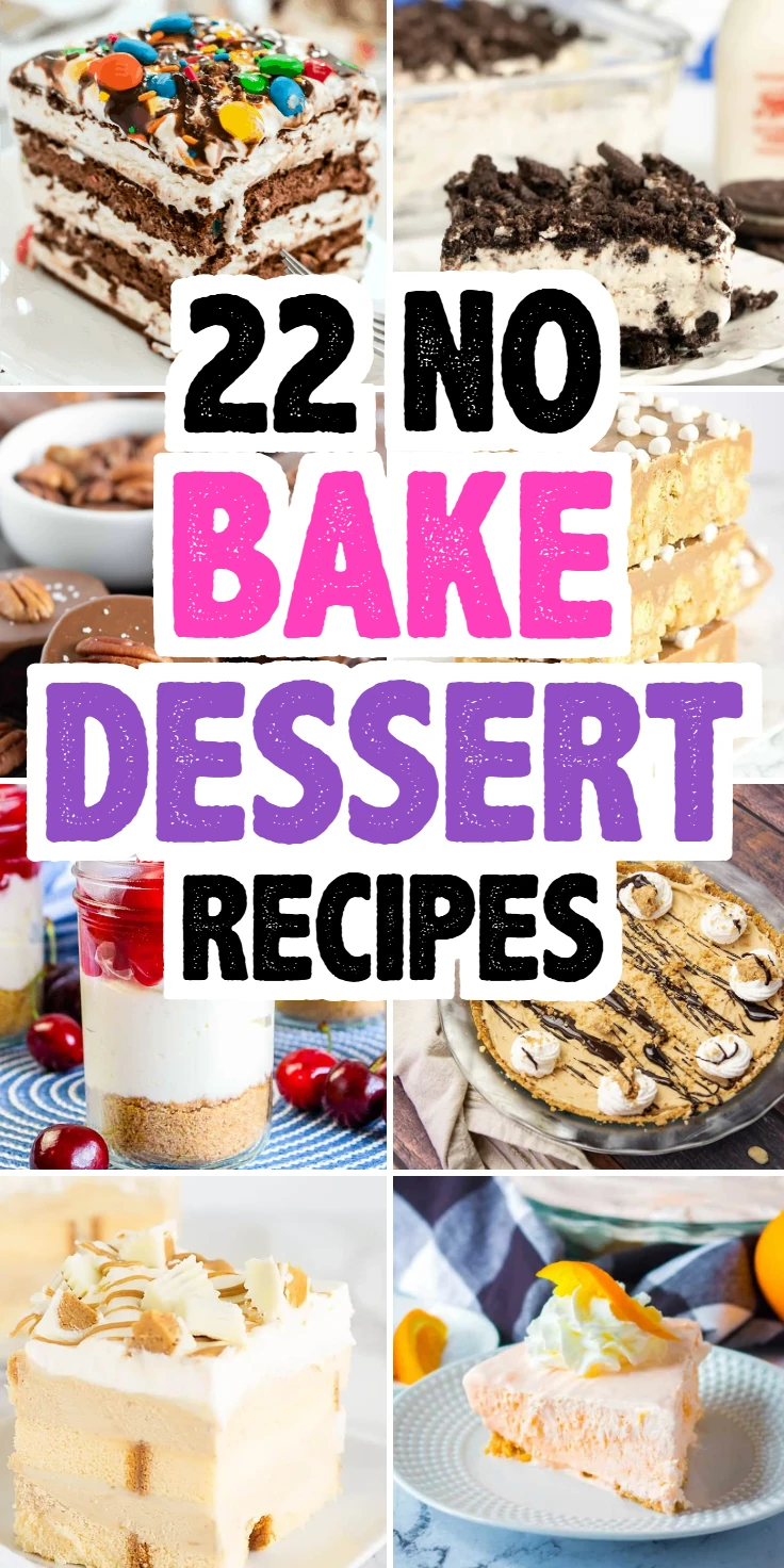No bake dessert recipes