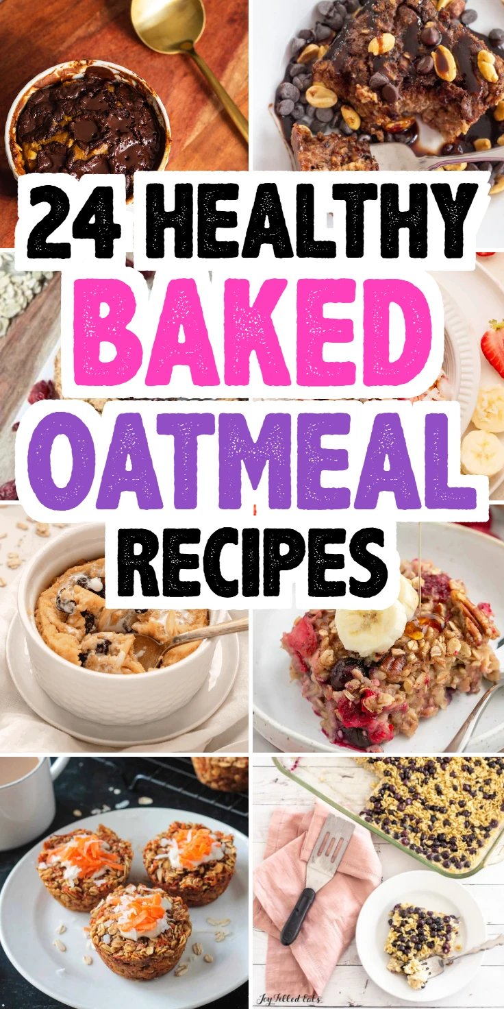 Healthy Baked Oatmeal Recipes