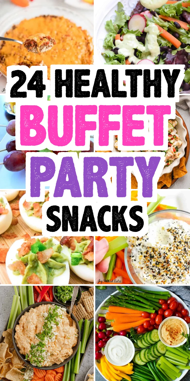 Healthy Buffet Party Snacks