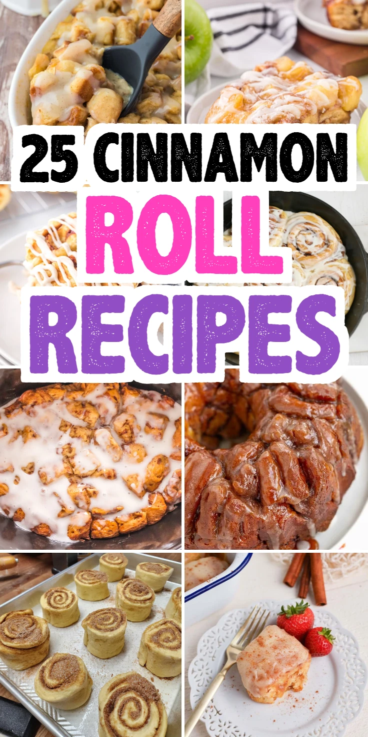 Cinnamon roll recipes