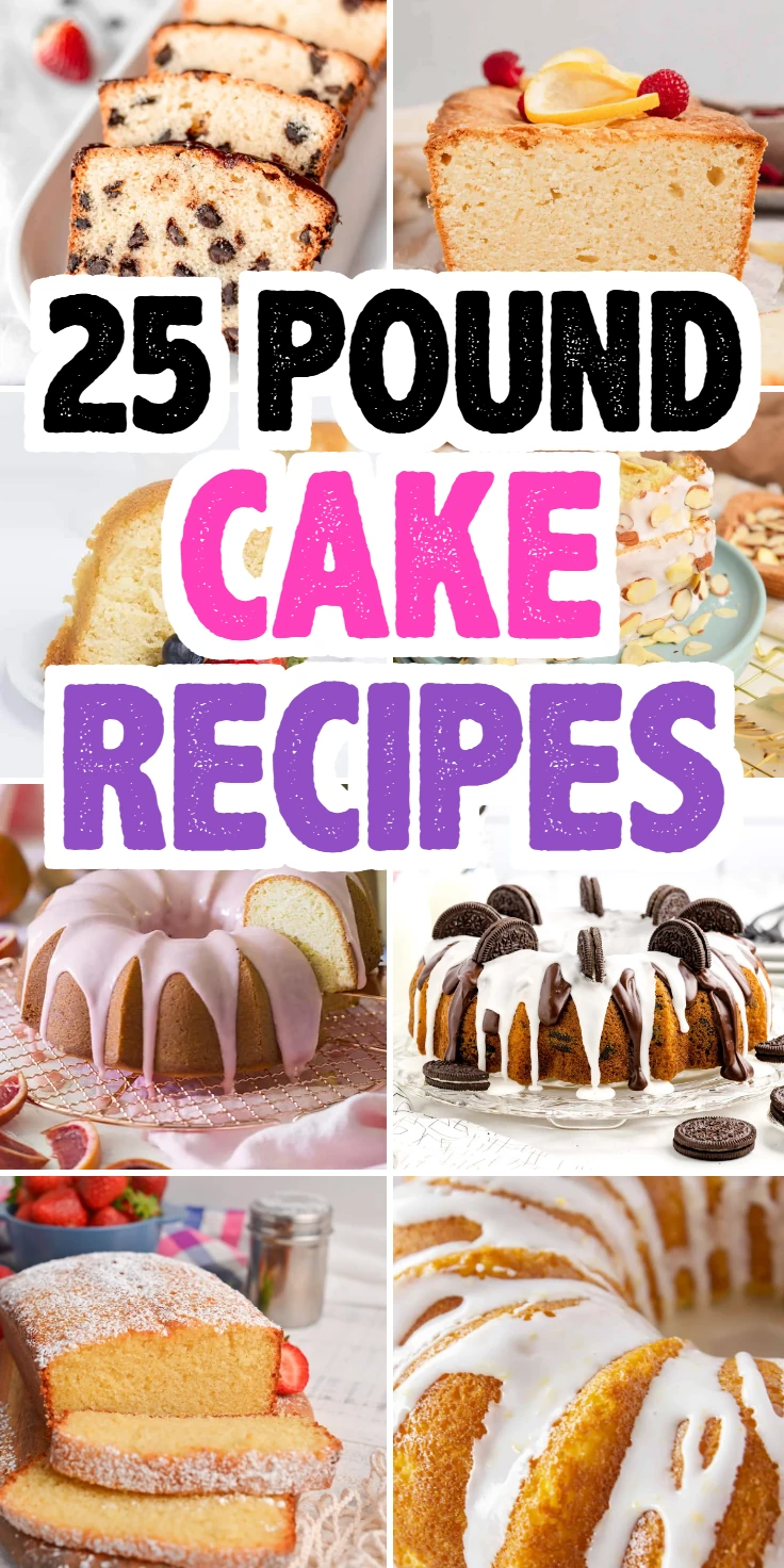 Pound cake recipes