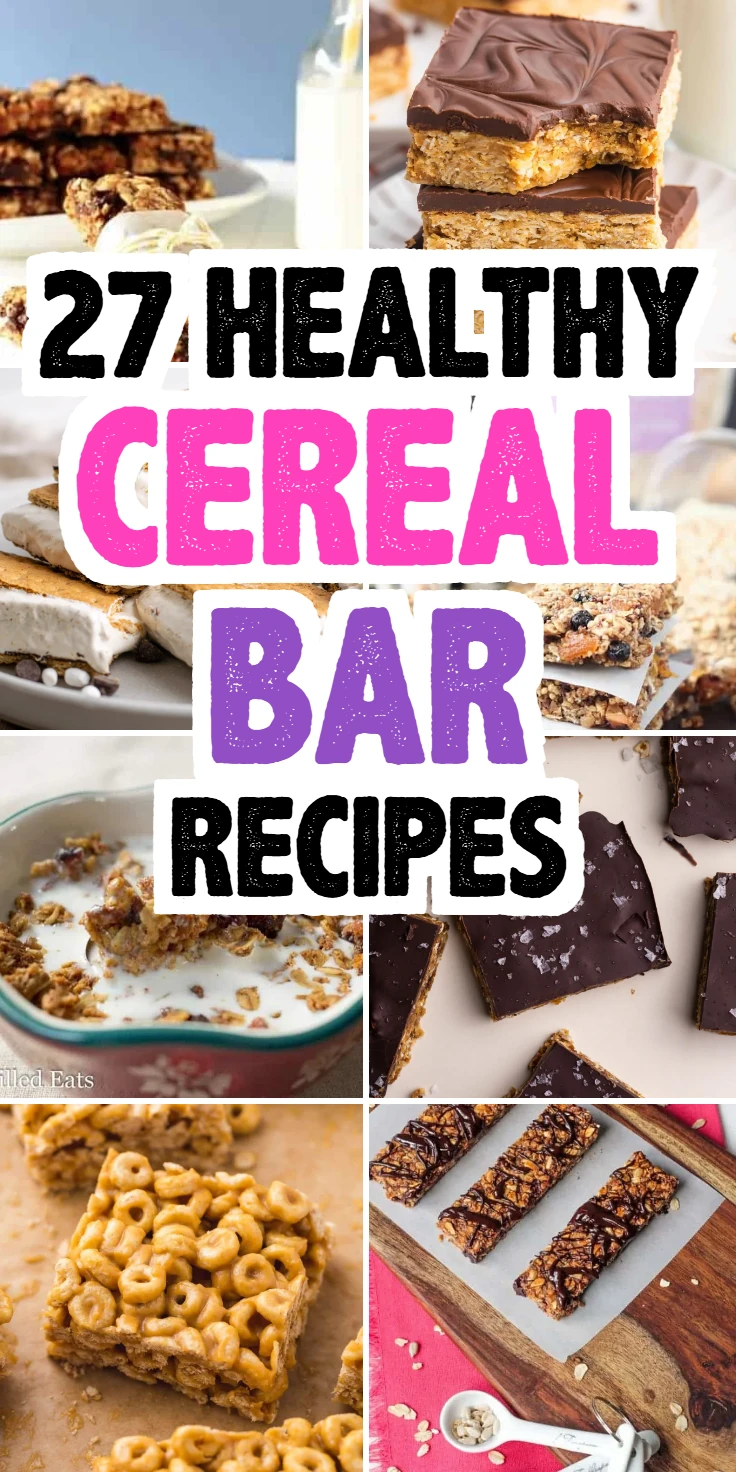 Healthy Cereal Bar Recipes