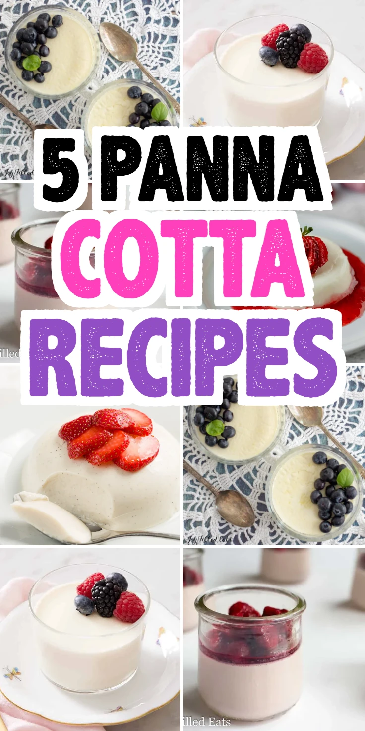 Panna cotta recipes