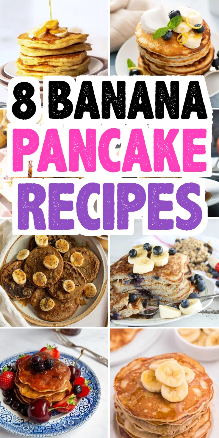 Banana pancake recipes