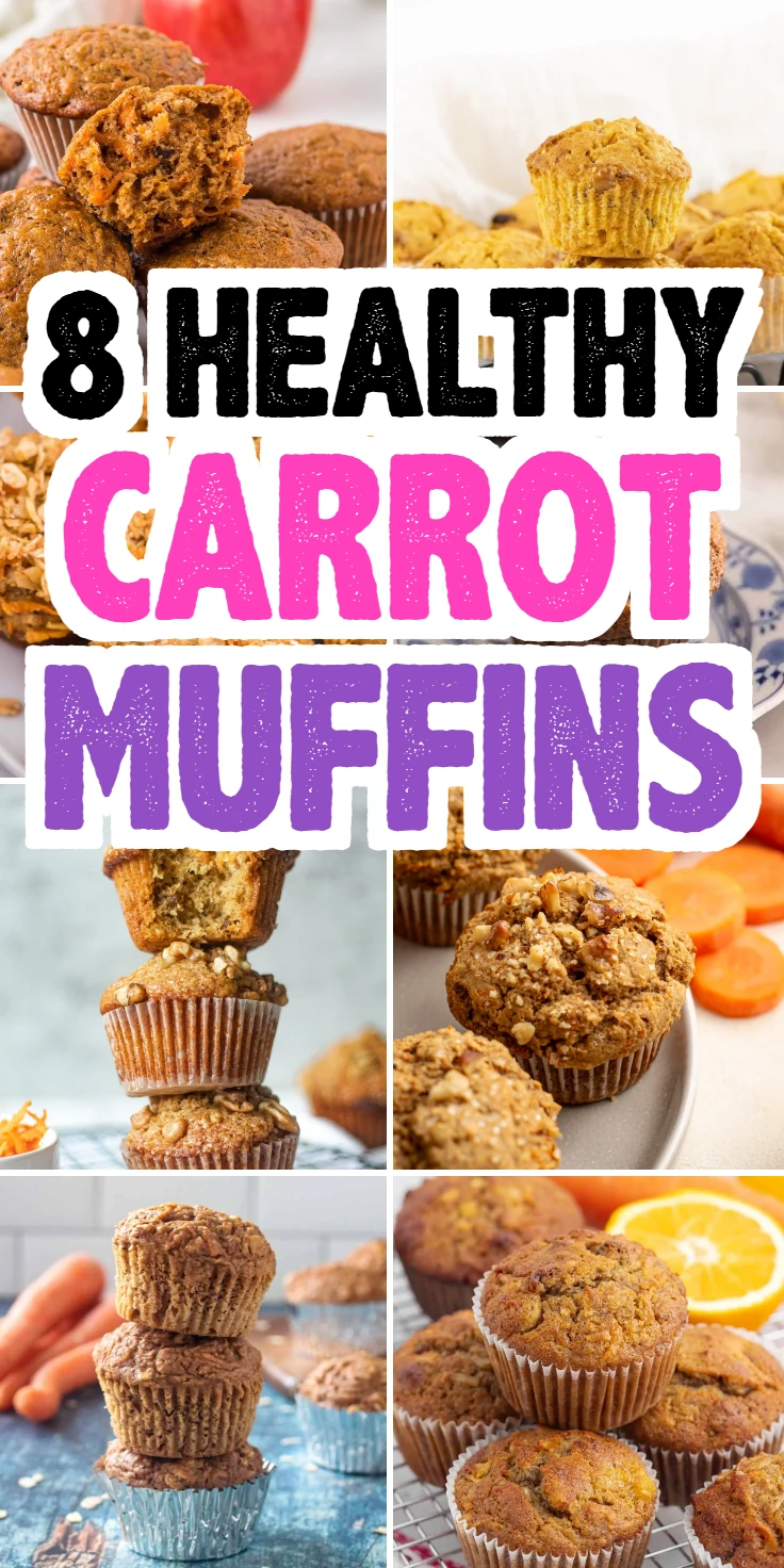 Healthy Carrot Muffins