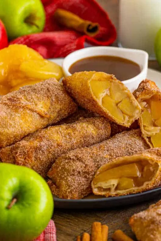Apple Pie Egg Rolls