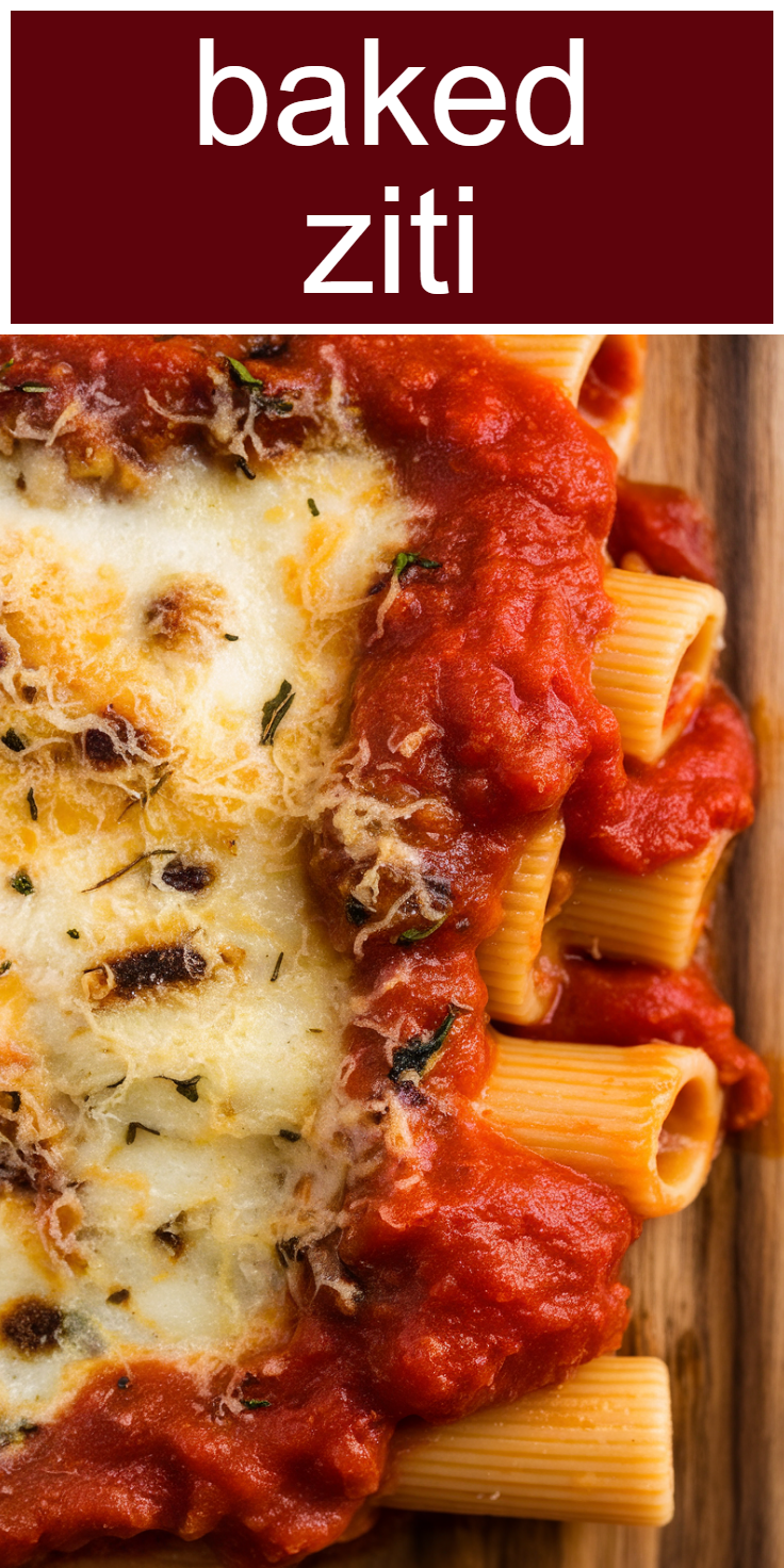 Baked Ziti Pinterest Pin