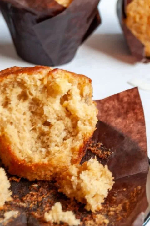 Banana and Coconut Muffins