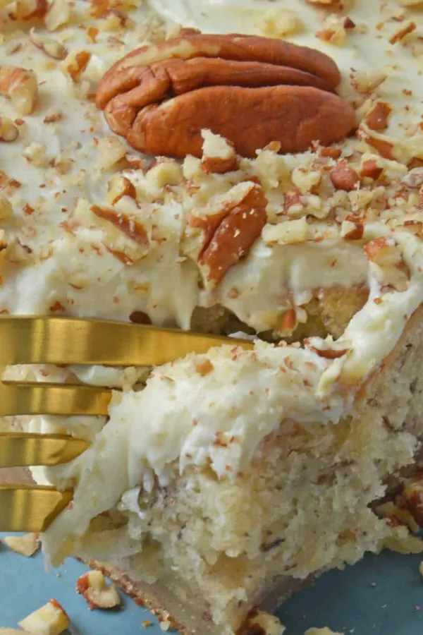 Banana Cake with Cream Cheese Frosting