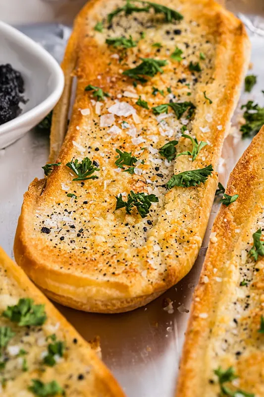 Black Truffle Garlic Bread Recipe