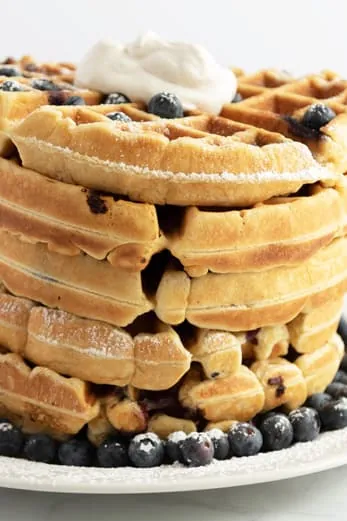 Blueberry Waffle Recipe
