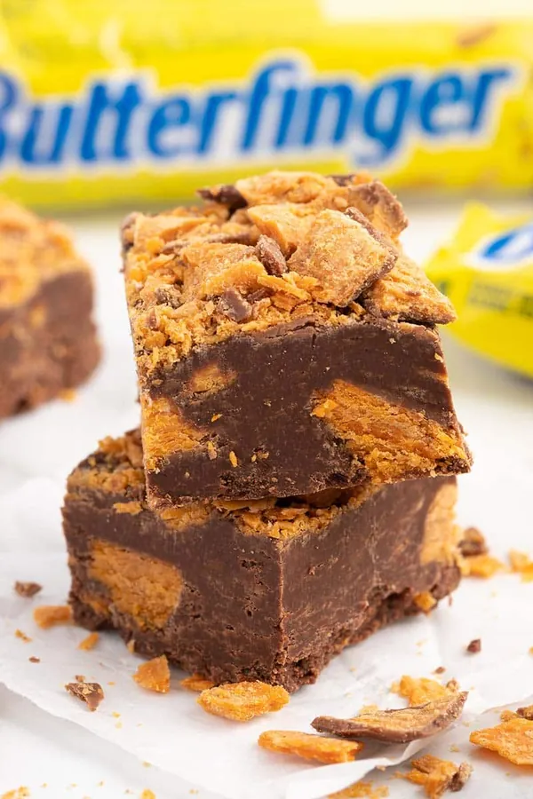 Butterfinger Fudge