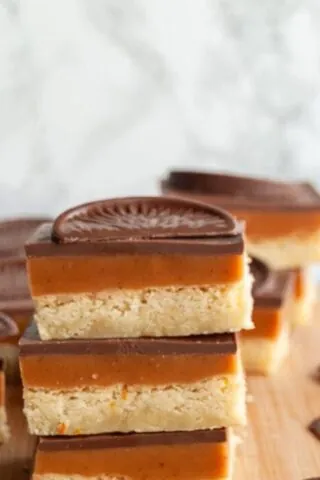 Chocolate Orange Millionaire's Shortbread