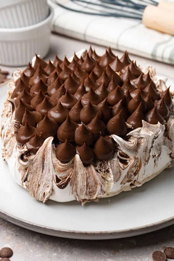 Chocolate Pavlova