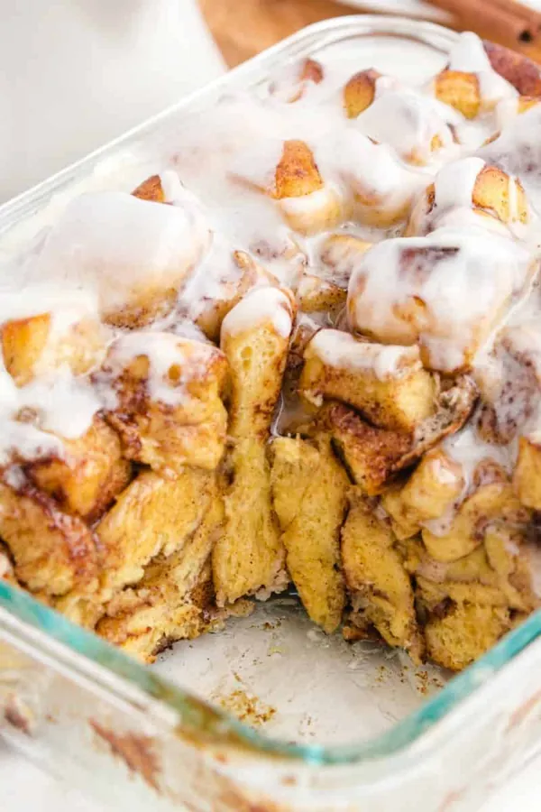 Cinnamon Roll Casserole