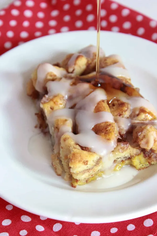 Cinnamon Roll French Toast Bake