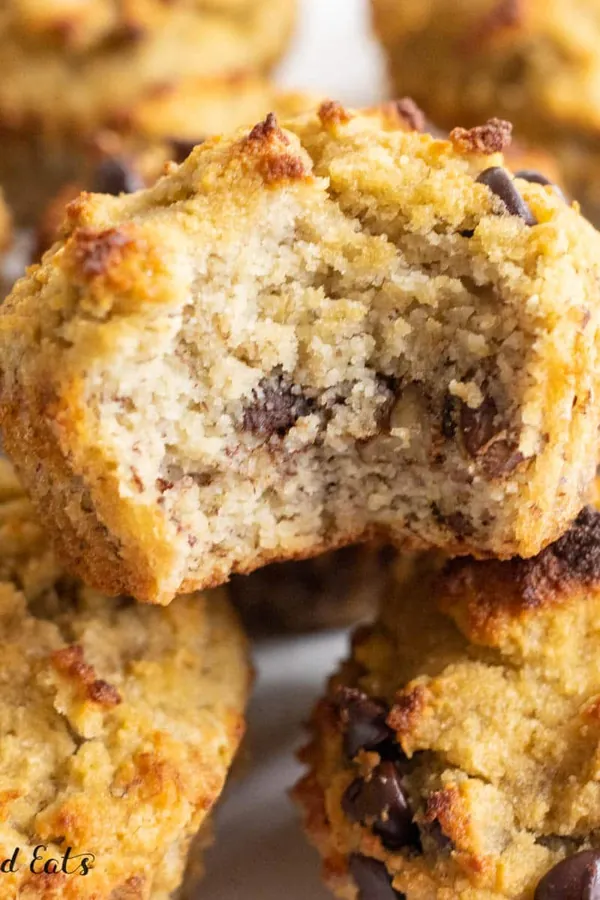 Coconut Flour Banana Muffins