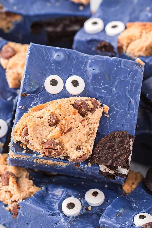 Cookie Monster Fudge