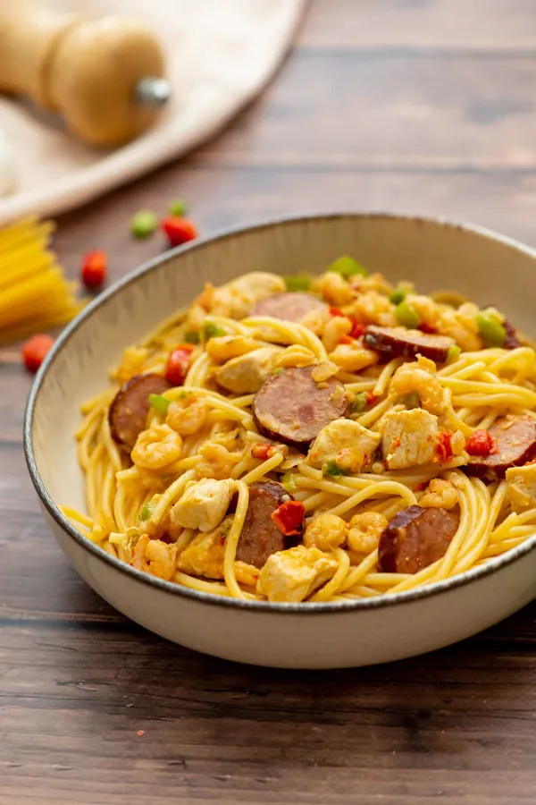 Copycat Cheesecake Factory Cajun Jambalaya Pasta