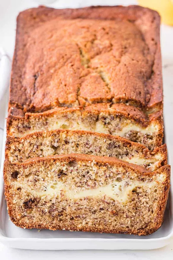 Cream Cheese Banana Bread