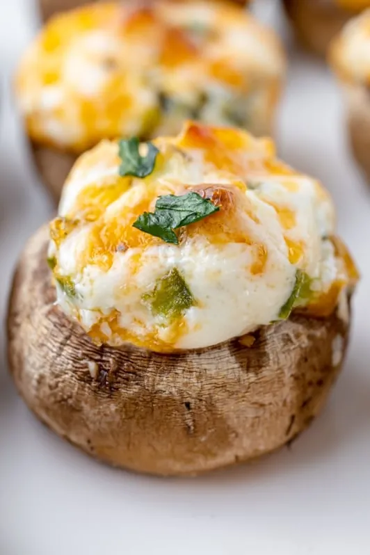Creamy Jalapeno Stuffed Mushroom Recipe