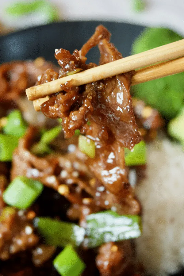Easy Mongolian Beef Shaved Steak Recipe