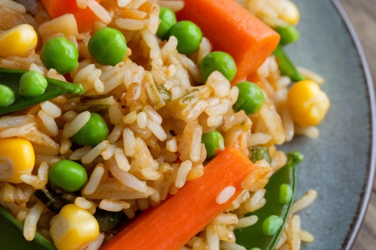 Fall Vegetable Fried Rice - Featured Image