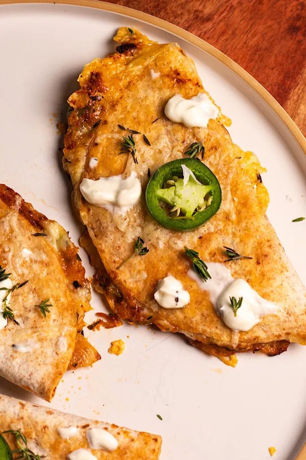 French Onion White Bean Tacos